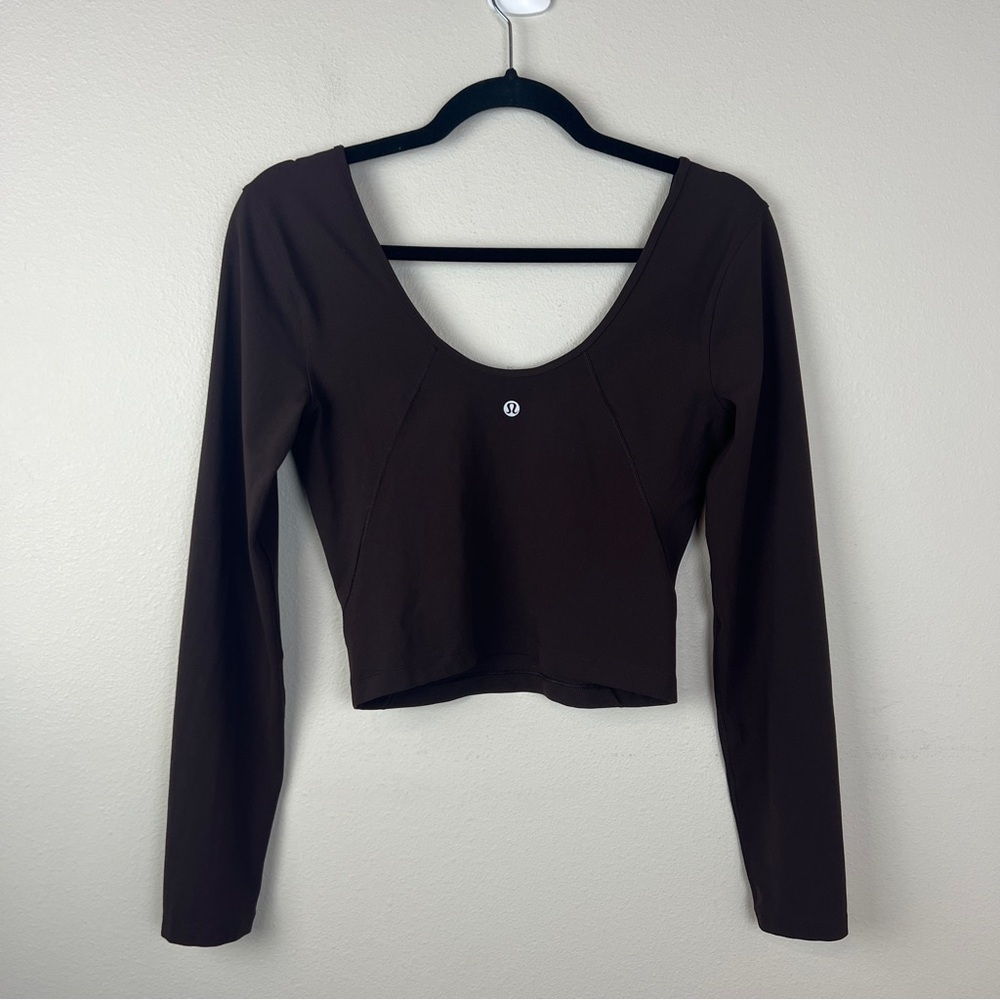 Lululemon Align Long Sleeve Shirt in French Press - Picture 2 of 2